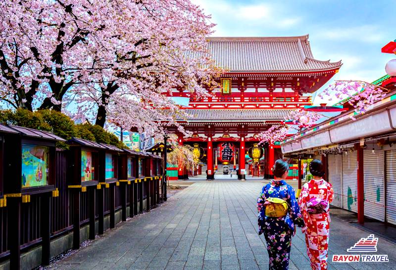 Du lịch Nhật Bản: Chùa Asakusa Kannon - Ngôi chùa cổ nhất Nhật Bản Du lịch Nhật Bản: Chùa Asakusa Kannon - Ngôi chùa cổ nhất Nhật Bản