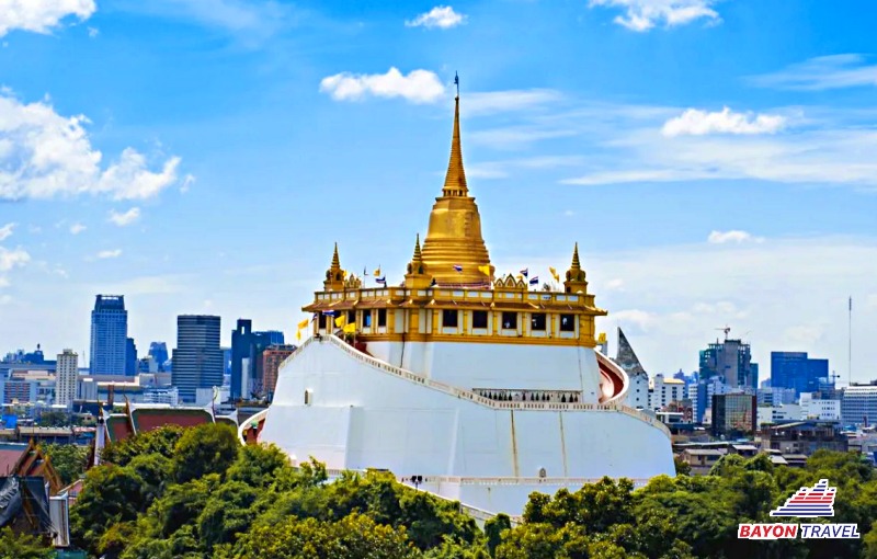 Tour du lịch Thái Lan: Khám phá chùa Núi Vàng Wat Saket ở Bangkok, Thái Lan Tour du lịch Thái Lan: Khám phá chùa Núi Vàng Wat Saket ở Bangkok, Thái Lan
