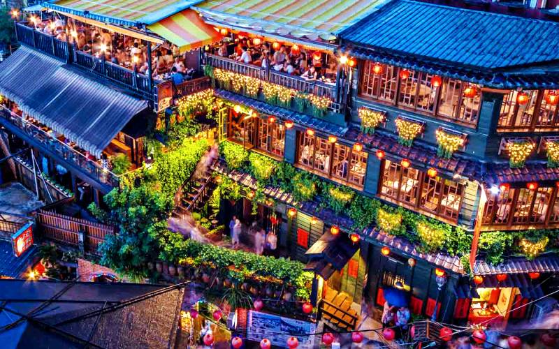 Một trong những nơi đáng đi nhất trong chuyến du lịch Đài Loan tự túc đó chính là Làng cổ Jiufen Một trong những nơi đáng đi nhất trong chuyến du lịch Đài Loan tự túc đó chính là Làng cổ Jiufen