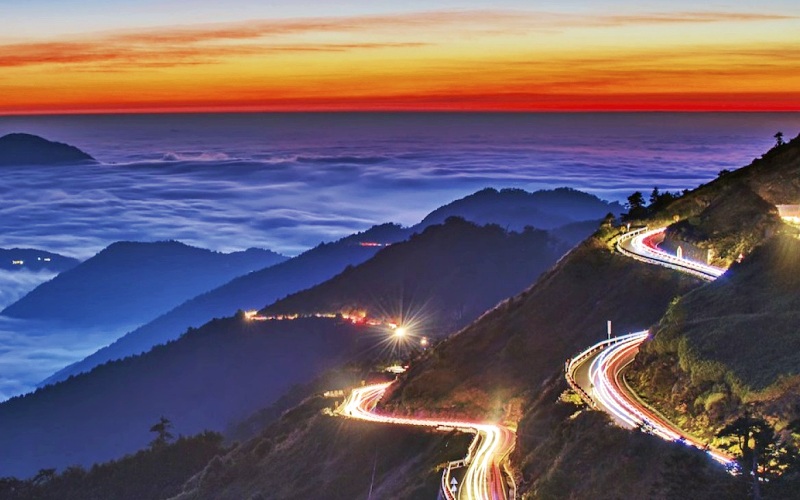 Du lịch Đài Loan tự túc: Đây là đường đi xe máy lên núi Huehuanshan Du lịch Đài Loan tự túc: Đây là đường đi xe máy lên núi Huehuanshan