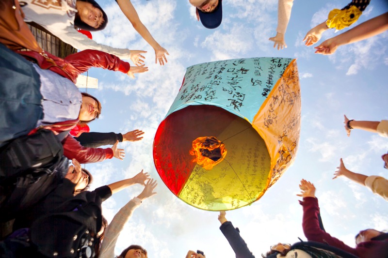 Hãy tham dự lễ hội thả đèn trời tại phố cổ Shifen nếu có cơ hội du lịch Đài Loan tự túc nhé Hãy tham dự lễ hội thả đèn trời tại phố cổ Shifen nếu có cơ hội du lịch Đài Loan tự túc nhé