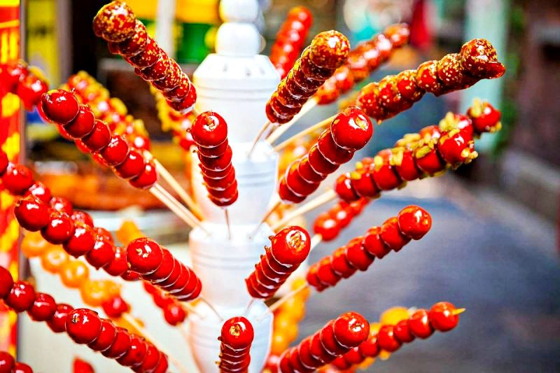 Những điều cần biết khi đi du lịch Bắc Kinh - Kẹo hồ lô truyền thống Bắc Kinh Những điều cần biết khi đi du lịch Bắc Kinh - Kẹo hồ lô truyền thống Bắc Kinh