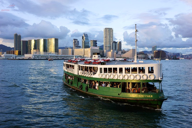 Khách du lịch sẽ đi tàu cao tốc tham quan đảo Cửu Long HongKong Khách du lịch sẽ đi tàu cao tốc tham quan đảo Cửu Long HongKong