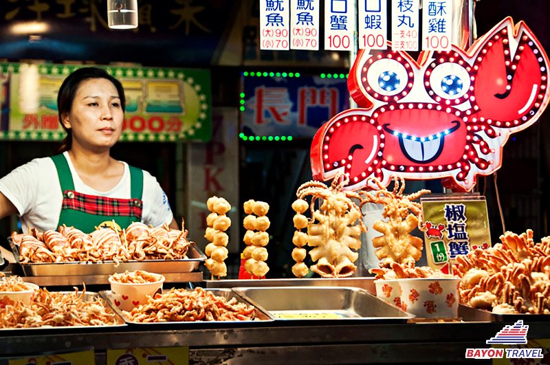 Kinh nghiệm du lịch Đài Loan tự túc 2019: Hải sản nướng được bán rất nhiều tại các chợ đêm Kinh nghiệm du lịch Đài Loan tự túc 2019: Hải sản nướng được bán rất nhiều tại các chợ đêm