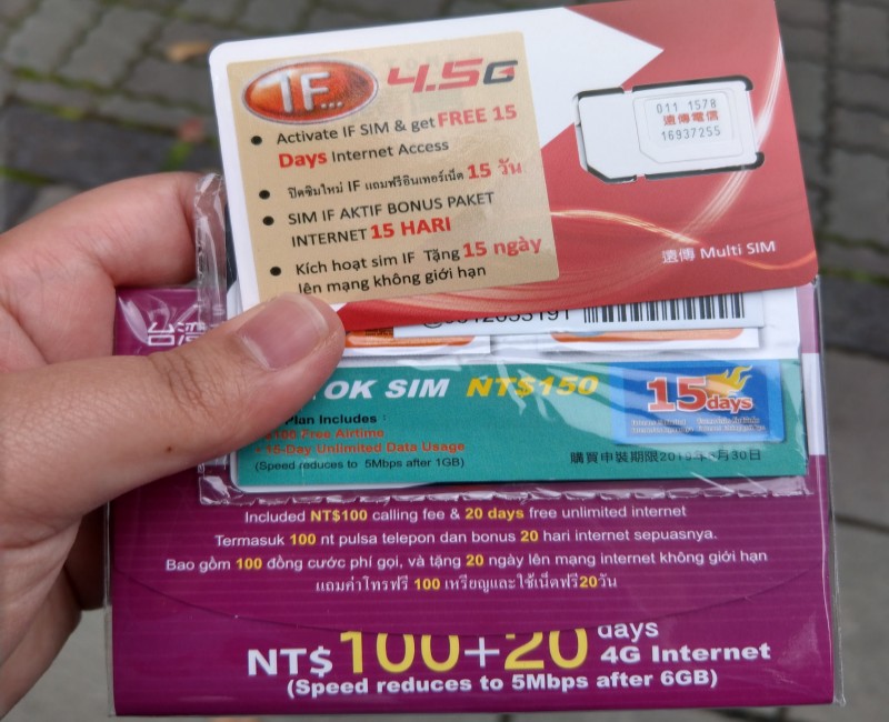 Kinh nghiệm du lịch Đài Loan tự túc 2019: Sim 4G cũng có vai trò quan trọng không kém Kinh nghiệm du lịch Đài Loan tự túc 2019: Sim 4G cũng có vai trò quan trọng không kém