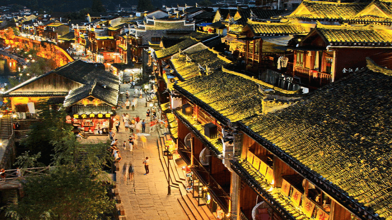 Kinh nghiệm du lịch Phượng hoàng cố trấn tự túc: Bức tranh Phượng hoàng lung linh (Ảnh sưu tầm) Kinh nghiệm du lịch Phượng hoàng cố trấn tự túc: Bức tranh Phượng hoàng lung linh (Ảnh sưu tầm)