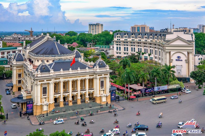 Nhà hát Lớn Hà Nội : Biểu tượng của di sản kiến trúc, nghệ thuật Pháp điểm nóng thu hút khách du lịch bốn phương Nhà hát Lớn Hà Nội : Biểu tượng của di sản kiến trúc, nghệ thuật Pháp điểm nóng thu hút khách du lịch bốn phương