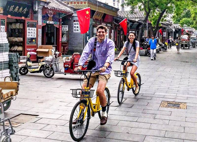 Đạp xe dạo quanh phổ cổ Hutong (ảnh sưu tầm) Đạp xe dạo quanh phổ cổ Hutong (ảnh sưu tầm)