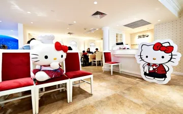Khách du lịch bất ngờ với nhà hàng Hello Kitty ở Thượng Hải