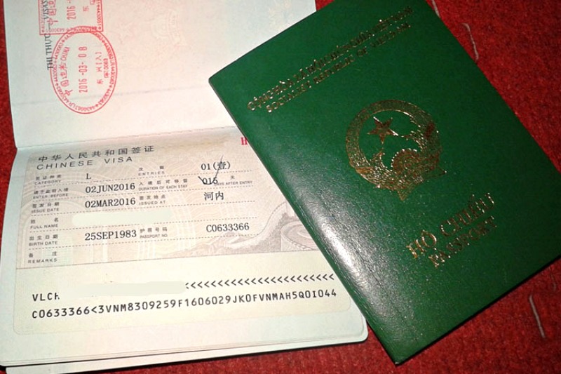 Xin visa để nhập cảnh Trung Quốc Xin visa để nhập cảnh Trung Quốc