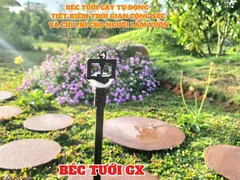 BÉC TƯỚI CÂY TỰ ĐỘNG GIÚP TIẾT KIỆM THỜI GIAN CÔNG SỨC VÀ CHI PHÍ CHO NGƯỜI LÀM VƯỜN