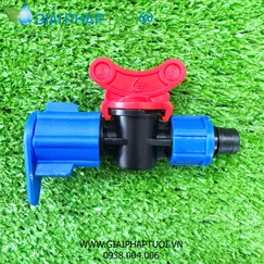 VAN KHỞI THỦY ỐNG XẸP 16MM RA ĐAI GÀI REN VẶN 21MM