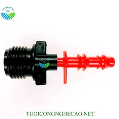 BỘ NỐI 21 REN NGOÀI 1 ĐẦU ÂM QUA ỐNG 10MM  VÀ 12MM