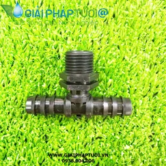 NỐI TÊ 16MM REN NGOÀI 21MM