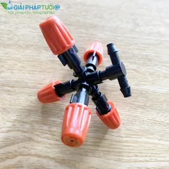 BÉC PHUN SƯƠNG CAM 5 HƯỚNG RA TÊ 6MM