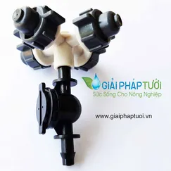 BÉC PHUN SƯƠNG 4 HƯỚNG CÓ VAN CHỐNG RỈ