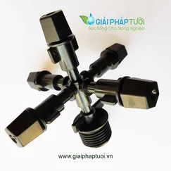 BÉC PHUN SƯƠNG ĐEN 5 HƯỚNG REN 21MM