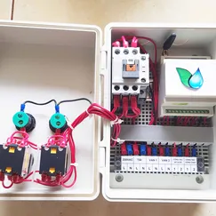 BỘ ĐIỀU KHIỂN TỰ ĐỘNG 1 BƠM 2 VAN ĐIỆN 1 PHA