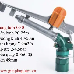 SÚNG TƯỚI G30