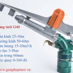 SÚNG TƯỚI G40