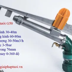 SÚNG TƯỚI G50