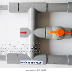 HÚT PHÂN 60mm (2 venturi)