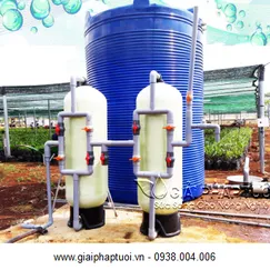 LỌC PHÈN CHO VƯỜN ƯƠM
