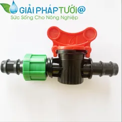 VAN NỐI ỐNG NHỎ GIỌT 12MM VỚI ỐNG LDPE 12MM