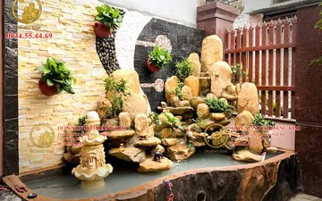 Thi Công Hòn Non Bộ Đẹp Thiết Kế Hòn Non Bộ Sân Vườn Hồ Cá  