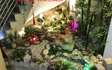 Nhận Thiết Kế Và Thi Công Tiểu Cảnh Hòn Non Bộ Đẹp Cho Nhà Phố