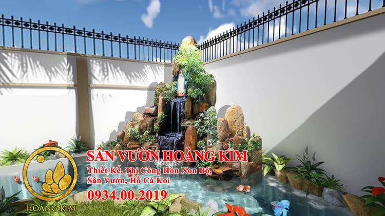 Xây hòn non bộ đẹp quận Gò Vấp