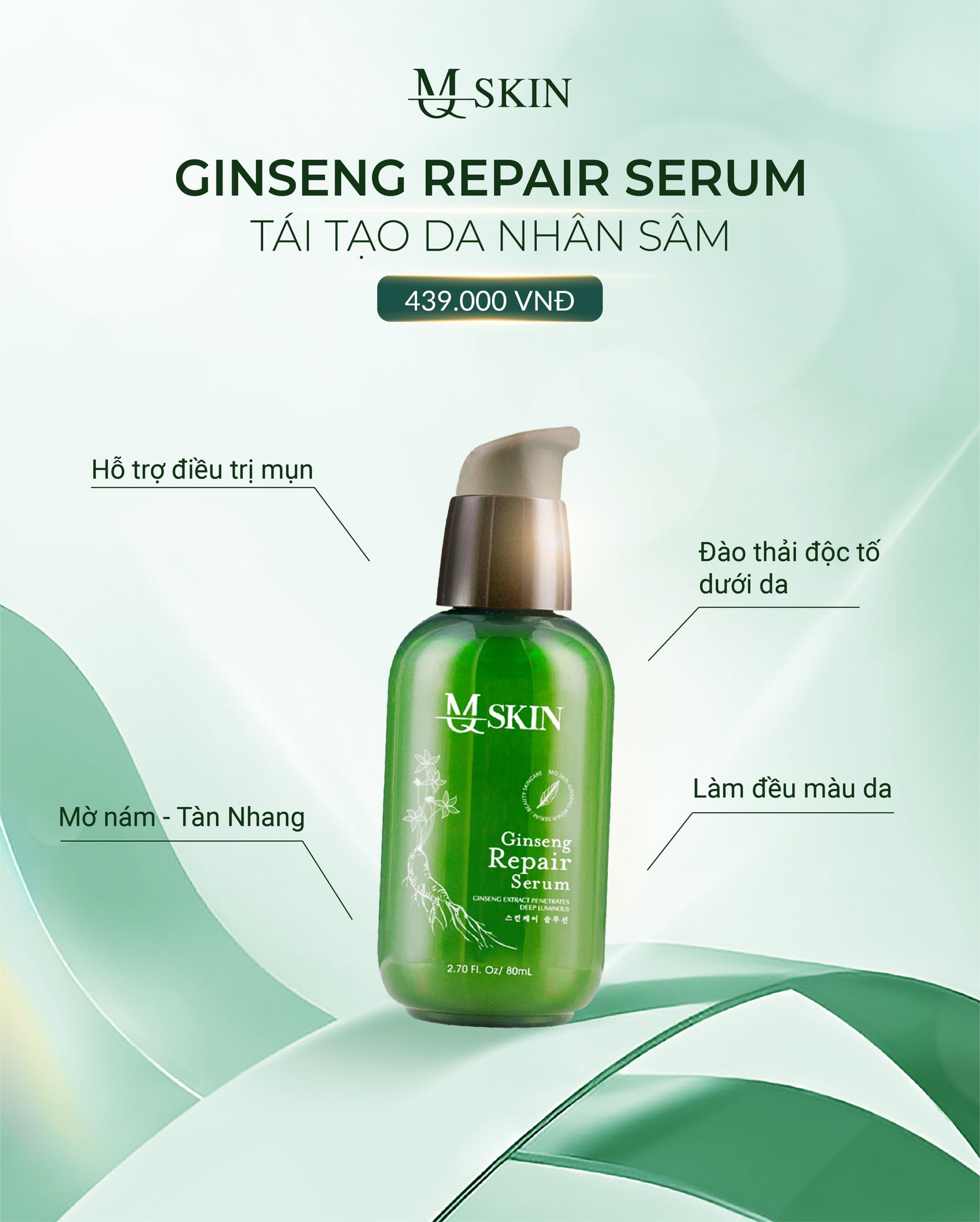 [[Hot]] Sỉ Serum Tái Tạo Da Mqskin Giá Tốt