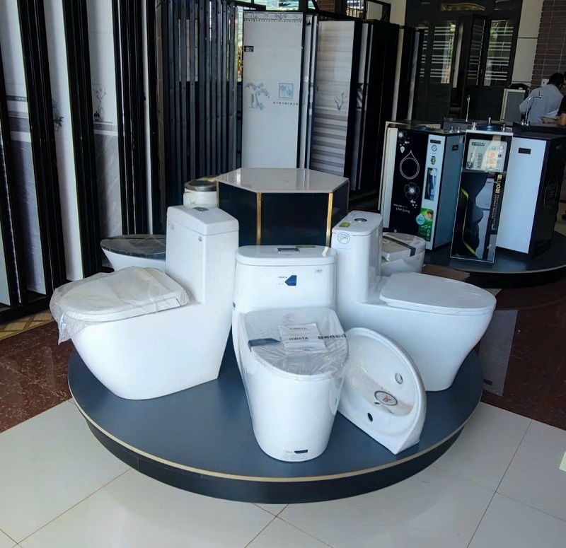 Bồn cầu Hwata được nhiều công trình sử dụng Bồn cầu Hwata được nhiều công trình sử dụng