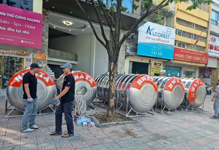 Dự án Bồn nước Hwata cho khách sạn Dự án Bồn nước Hwata cho khách sạn