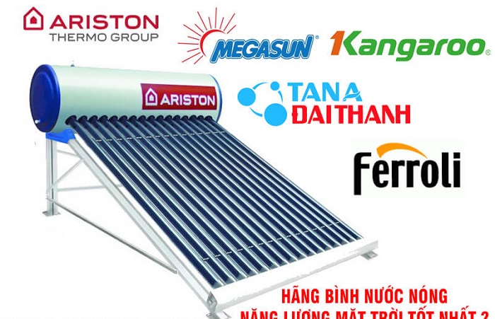 5 máy nước nóng năng lượng mặt trời tốt nhất hiện nay cho gia đình 5 máy nước nóng năng lượng mặt trời tốt nhất hiện nay cho gia đình