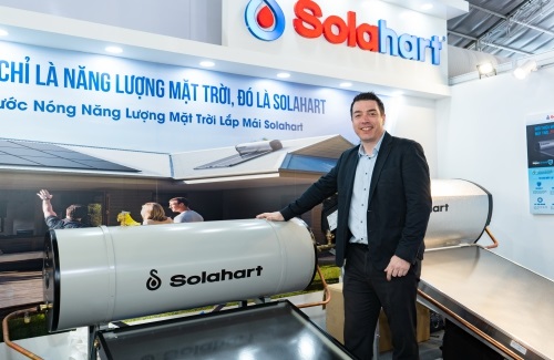 Solahart giới thiệu dòng máy nước nóng Sunheat tại triển lãm Vietbuild 2021. Solahart giới thiệu dòng máy nước nóng Sunheat tại triển lãm Vietbuild 2021.
