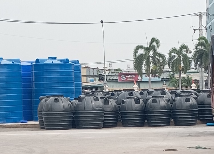 Kho bể phốt nhựa Sơn hà Sài Gòn Kho bể phốt nhựa Sơn hà Sài Gòn