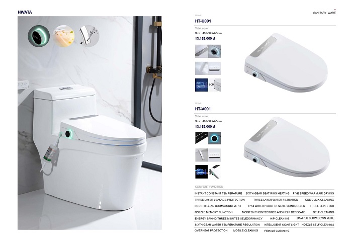 Bồn cầu Hwata cao cấp Bồn cầu Hwata cao cấp