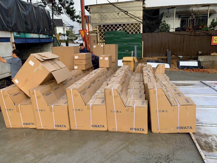 Bồn cầu vệ sinh Hwata - Giao dự án Quận 12 Bồn cầu vệ sinh Hwata - Giao dự án Quận 12