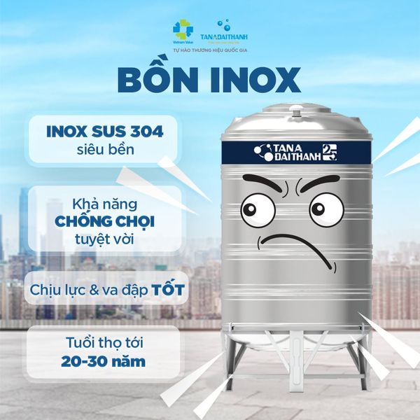 Bồn Inox Bồn Inox