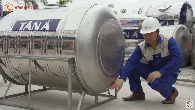 lắp đặt bồn nước inox Đại Thành 1000l ngang từ A tới Z lắp đặt bồn nước inox Đại Thành 1000l ngang từ A tới Z