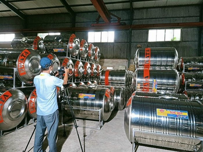 bồn nước inox Hwata bồn nước inox Hwata