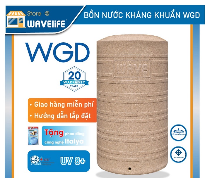 Bồn nước kháng khuẩn WGD Bồn nước kháng khuẩn WGD