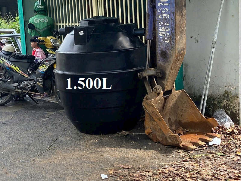 Bàn giao Bồn tự hoai 1500L Bàn giao Bồn tự hoai 1500L