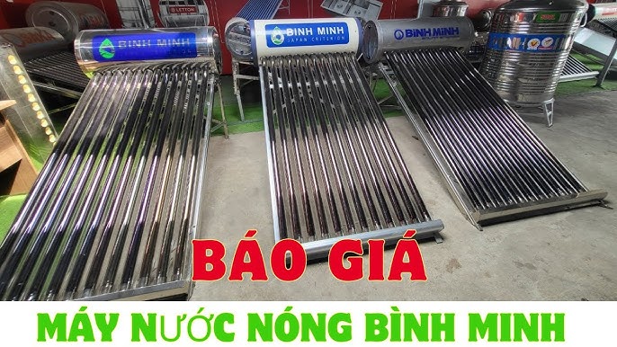 Máy nước nóng NLMT Bình Minh Giá rẻ Máy nước nóng NLMT Bình Minh Giá rẻ