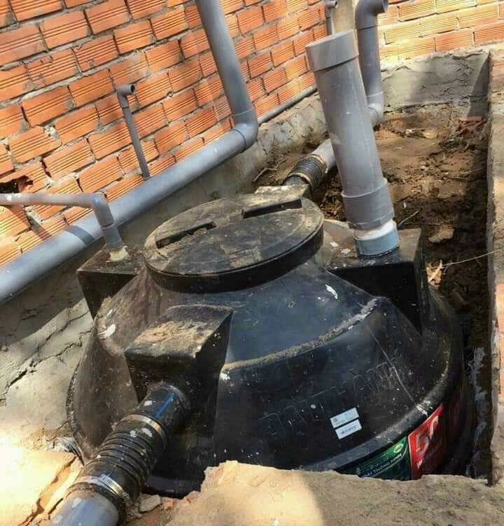 Cách lắp đúng Bồn tự hoai, Bể phốt nhựa Cách lắp đúng Bồn tự hoai, Bể phốt nhựa