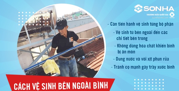Lưu ý gì khi vệ sinh máy nước nóng mặt trời Lưu ý gì khi vệ sinh máy nước nóng mặt trời
