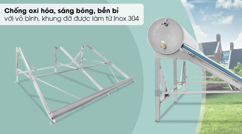 Cứng cáp, vững chắc vì khung chân làm từ Inox 201: Cứng cáp, vững chắc vì khung chân làm từ Inox 201: