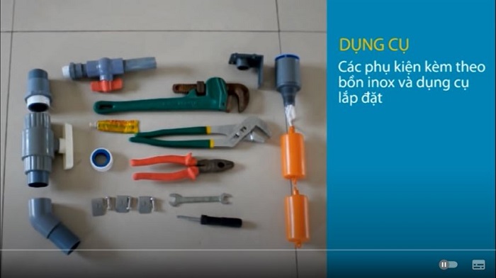 Hướng dẫn chi tiết cách lắp đặt bồn nước Đại Thành Hướng dẫn chi tiết cách lắp đặt bồn nước Đại Thành