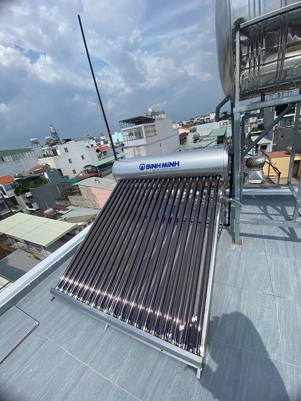 Năng lượng mặt trời Bình Minh 200L được khách hàng tin dùng Năng lượng mặt trời Bình Minh 200L được khách hàng tin dùng